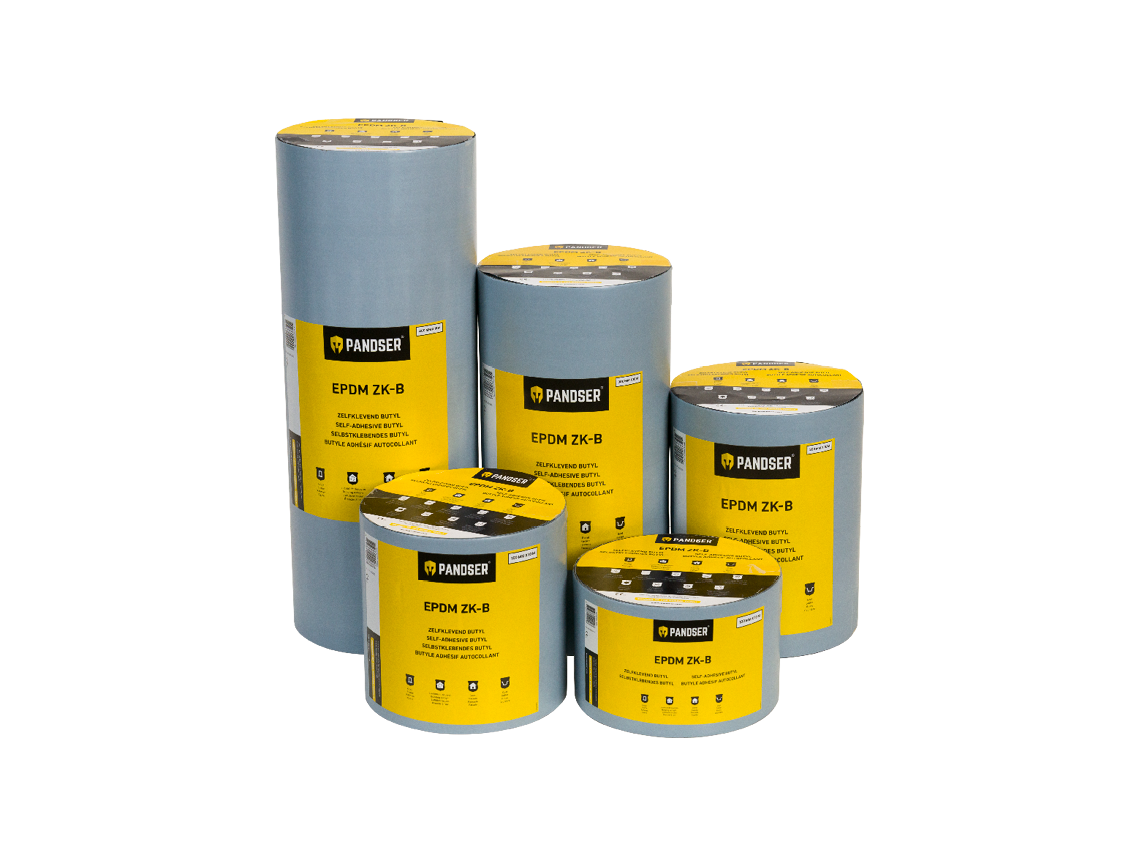 EPDM z samoprzylepną taśmą butylową