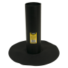 Pandser EPDM Onderuitloop Ø 90 x 300 mm 90°