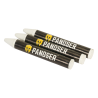 Pandser EPDM Craie de marquage à la cire blanc lot de 3 pcs