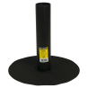 Pandser EPDM Onderuitloop Ø 63 x 300 mm 90°