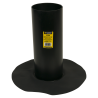 Pandser EPDM Onderuitloop Ø 125 x 300 mm 90°