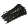 Konvox Kabelbinder 4.8x190mm Schwarz 100st