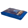 Konvox Bâche 100gr bleu 6x8m