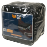 Konvox Anhängernetz feinmaschig 2,5x4m schwarz