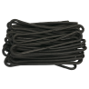Konvox Spangummis 20cm schwarz 100st