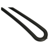 Konvox Spangummis 40cm schwarz 100st