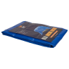 Konvox Bâche 130gr bleu 4x6m