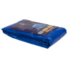 Konvox Bâche 130gr bleu 6x10m