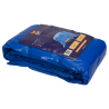 Konvox Bâche 130gr bleu 10x12m