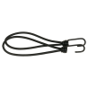 Konvox Tendeur crochet araignée 25cm cordon 6mm noir,2/p