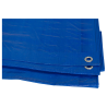 Konvox Bâche 130gr bleu 3x4m