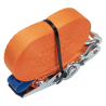 Konvox Zurrgurt 25mm Rats/haken CD 7m 800daN orange