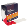 Konvox Ruban de chantier rouge/blanc 80 mm x 500 M