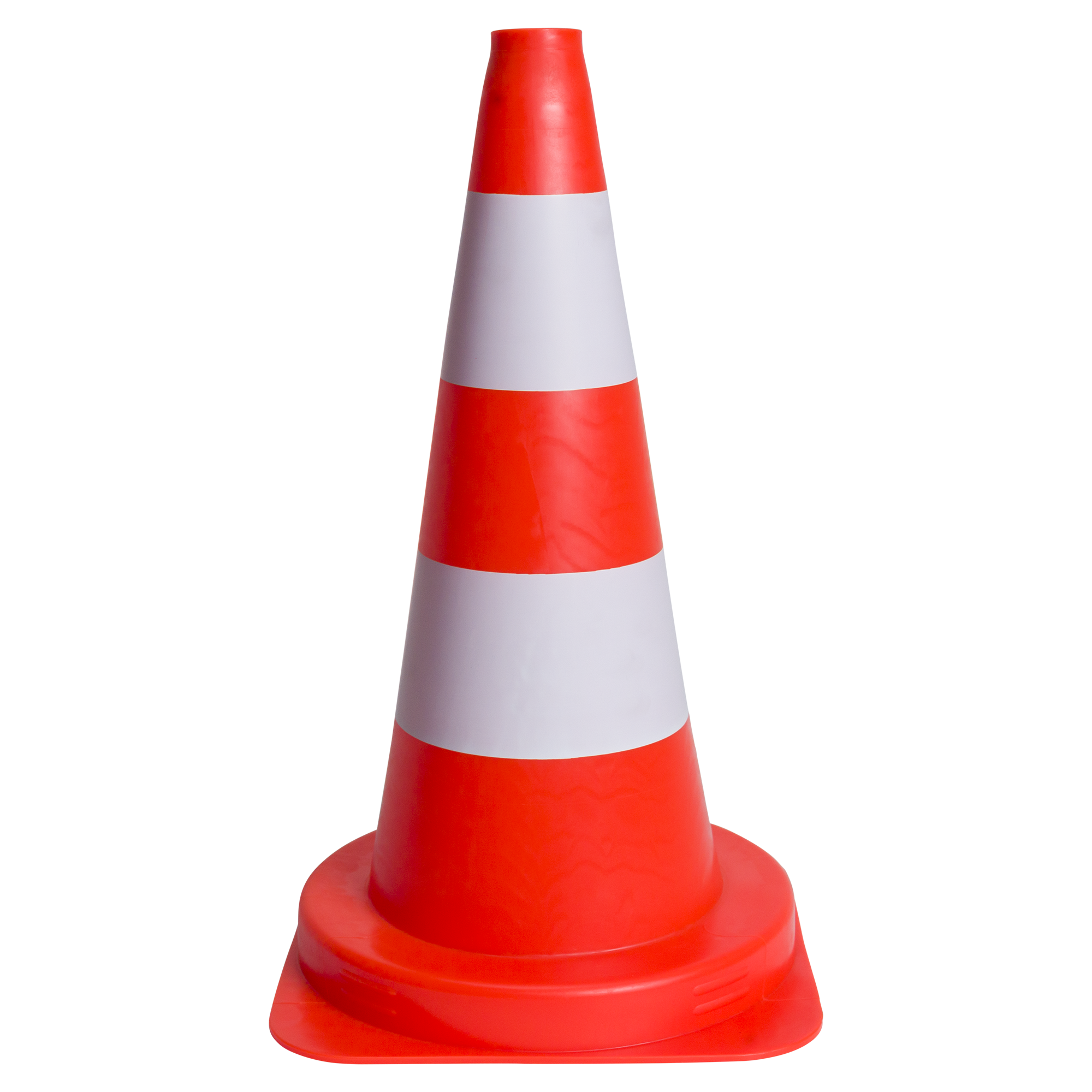 Konvox Pylone 50 cm orange weiß